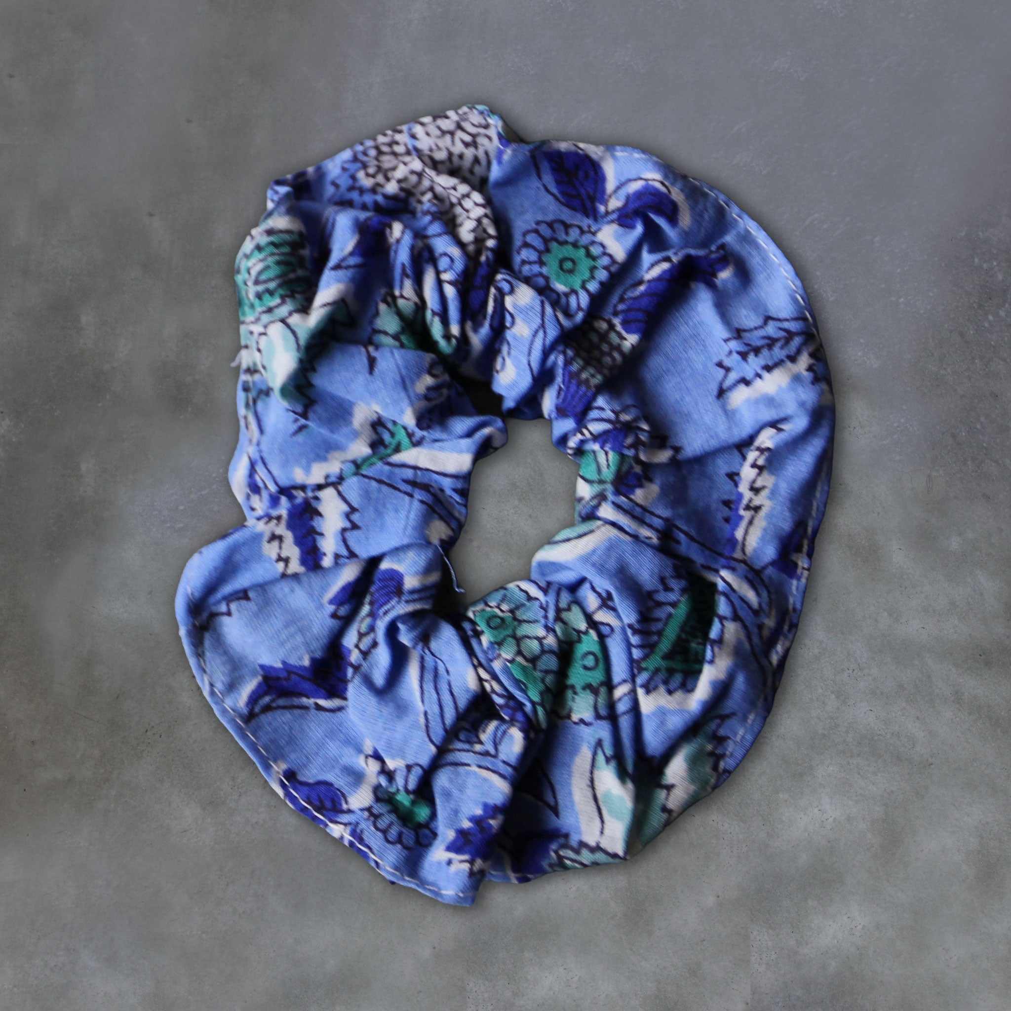 Scrunchies | Block Print off-cuts