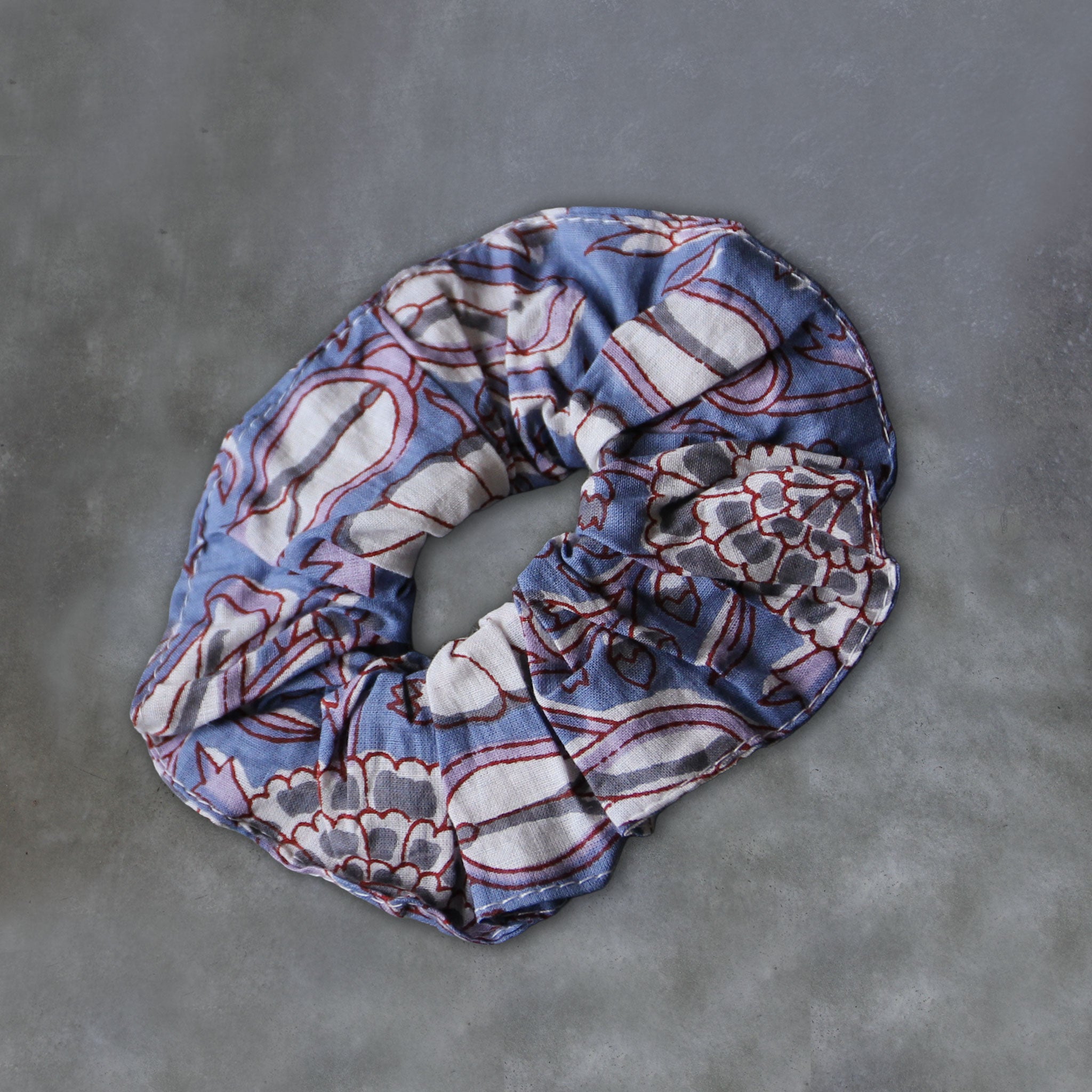 Scrunchies | Block Print off-cuts