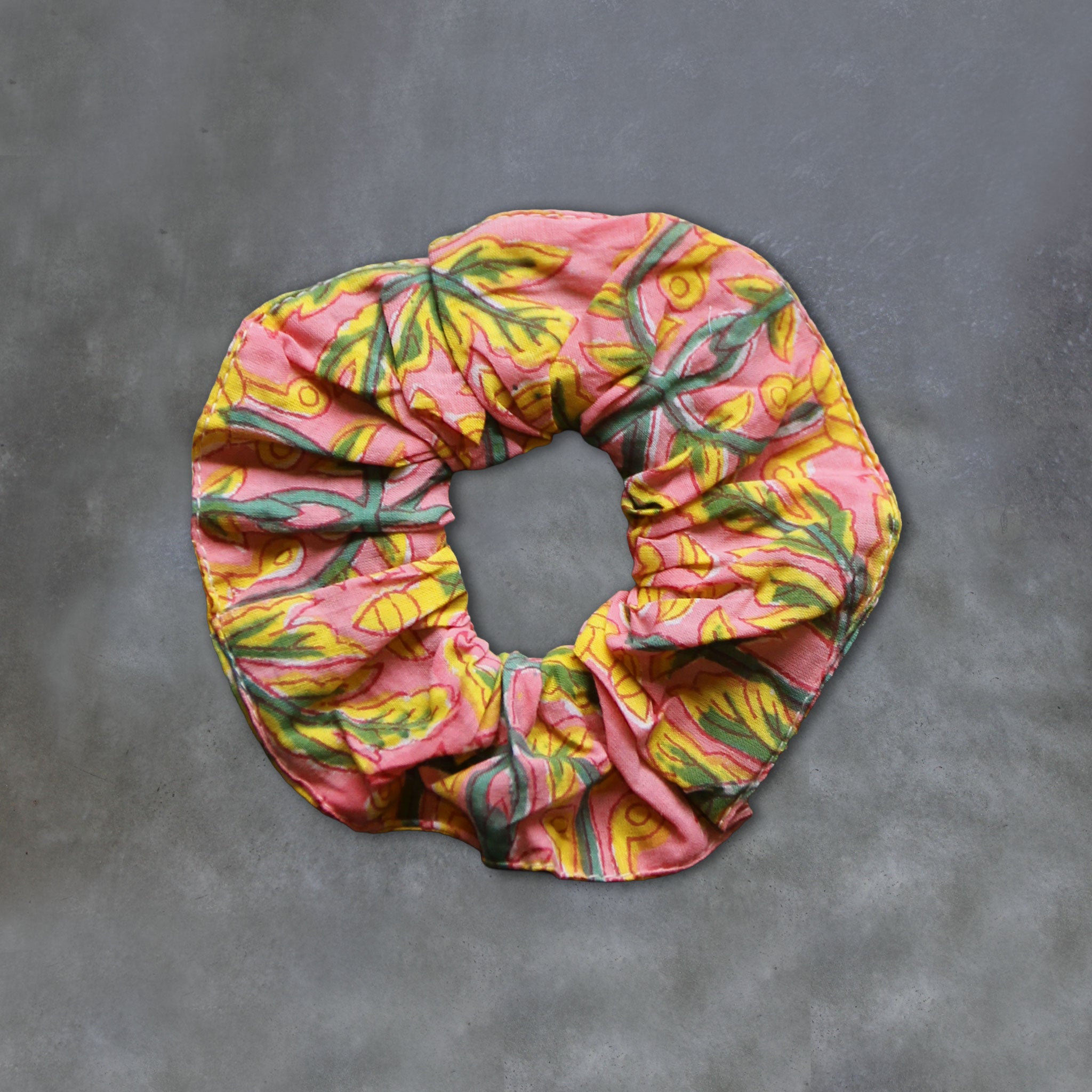 Scrunchies | Block Print off-cuts